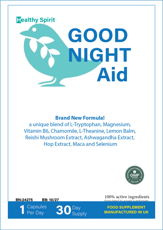Good Night Aid - Natural Sleep Support Supplement