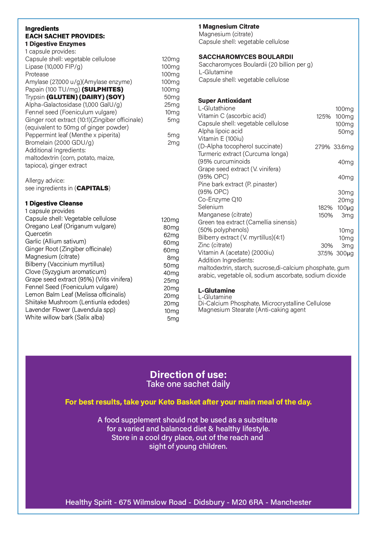 Gut Balance Basket